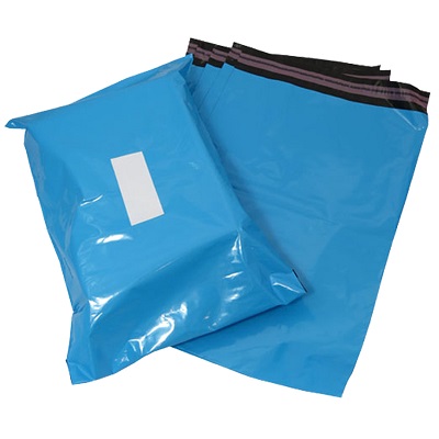 Baby Blue Mailing Bags 8.5